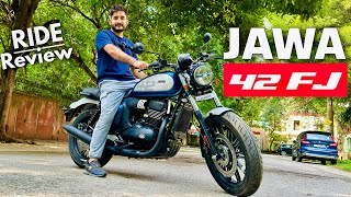 The Best Jawa Motorcycle Ever  New Jawa 42 FJ Detailed Ride Review [upl. by Pacorro]