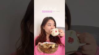 Oat Meal Recipe🥣🍌🫐🍓 shorts youtubeshorts oats recipe breakfast food [upl. by Ardnod594]