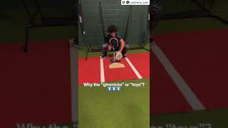 Baseball catcher training 👀💪🏼🔥 baseball catcherdrills catchers [upl. by Leod]