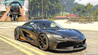 Koenigsegg Gemera 2020  The Crew Motorfest Steering Wheel Gameplay [upl. by Htaras]