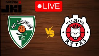 🔴 Live Zalgiris vs Rytas  Live Play By Play Scoreboard [upl. by Eneleoj]