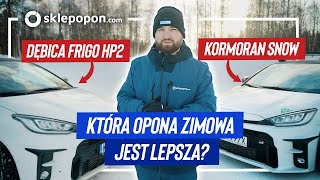 Dębica Frigo HP2 vs Kormoran Snow TEST NA ŚNIEGU budżetowych opon zimowych [upl. by Hurwitz]