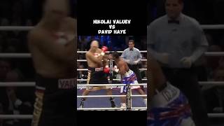 Nikolai Valuev vs David Haye  2009 fighting boxing [upl. by Rephotsirhc]