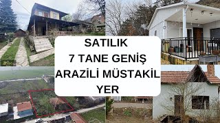 HARİKA KONUMDA SATILIK 7 TANE GENİŞ ARAZİLİ MÜSTAKİL YER [upl. by Elbertine761]