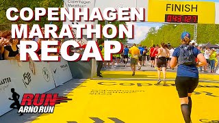 Copenhagen Marathon Recap [upl. by Ilyk]