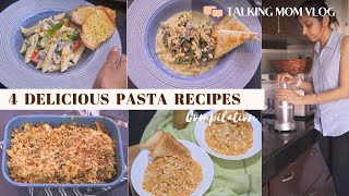 4 Healthy Pasta Recipes  Quick Meal Ideas  Vegetarian Pasta Recipes  Kid Friendly Meal Ideas [upl. by Cardie111]