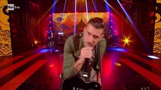 Francesco Gabbani  Occidentalis Karma  Amen  Che tempo che fa 14052017 [upl. by Cassandry]