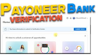 how to verify bank account in payoneer [upl. by Hedve]