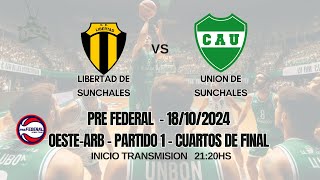 LIBERTAD DE SUNCHALES vs UNION DE SUNCHALES [upl. by Aeriell]