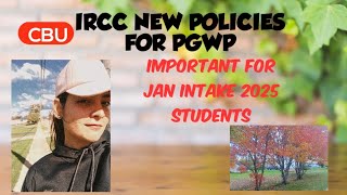 ALERT  IRCC UPDATE  INTERNATIONAL STUDENTS [upl. by Lyrad]