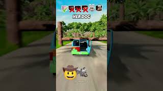 Help Me Get My Crush Attention In A Car Jump Challenge 🚗 😎 shorts beamngdrive [upl. by Mei]