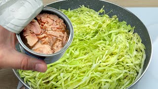 Hast du Kohl und Thunfischkonserven zu Hause 😋 2 Schnell einfach und sehr lecker Rezepte  159 [upl. by Draillih]