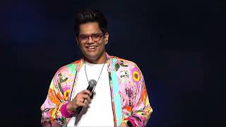 Tanmay Bhat sang and roasted everyone  Tanmay Bhat song in YouTube fanfest India 2024 [upl. by Garcon]