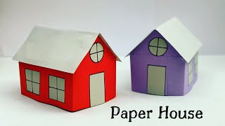 How To Make Easy Paper House For Kids  Nursery Craft Ideas  Paper Craft Easy  KIDS crafts [upl. by Salvatore]