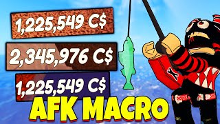 NEW HOW To AFK FISH AND GET MONEY FAST Using Free Macro In Fisch Roblox [upl. by Liddy]