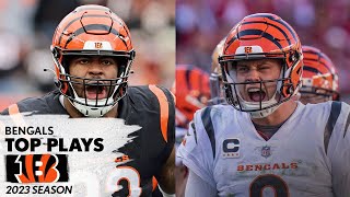 Top 10 Plays  Cincinnati Bengals 2023 Season [upl. by Maya699]