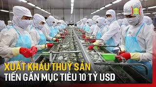 Xuất khẩu thuỷ sản tiến gần mục tiêu 10 tỷ USD  Tin tức [upl. by Euqnom]