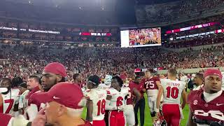 RAMMER JAMMER after Alabama’s 630 win over Western Kentucky [upl. by Bouchard]