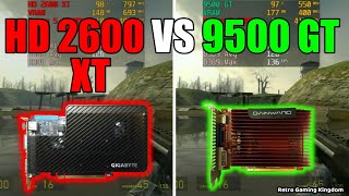 Radeon HD 2600 XT vs GeForce 9500 GT DDR2 Test In 12 Games No FPS Drop  Capture Card [upl. by Leamhsi304]