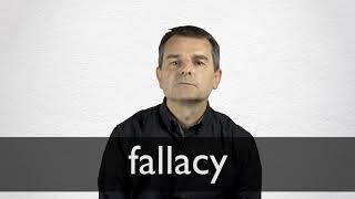 How to pronounce FALLACY in British English [upl. by Fisa26]