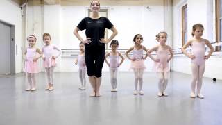 Joffrey Ballet School NYC Pre Ballet 1 Class for Ages 56  The Childrens Program [upl. by Etteiram]