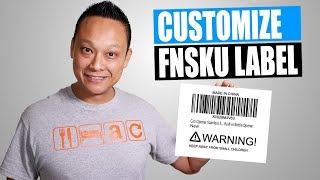 Amazon FBA Barcodes How to Print and Edit UPC amp FNSKU Labels Tutorial for Beginners [upl. by Ehsrop]