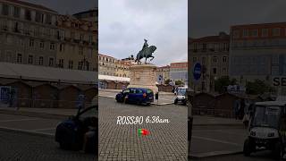 636am Rossio square Lisbon Portugal 🇵🇹 lisbon portugal reels [upl. by Kirenoj]