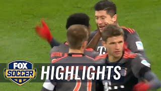 FSV Mainz 05 vs Bayern Munich  2016–17 Bundesliga Highlights [upl. by Mahseh812]