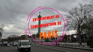 Semi marathon de Paris 2024 Entrainement [upl. by Estus295]