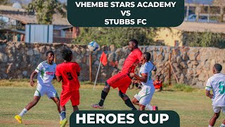 Heroes Cup Final Vhembe Stars Academy vs Stubbs FC Highlights [upl. by Lalage31]