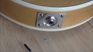 How to Fix a Loose Guitar Jack InputSocket [upl. by Malas]