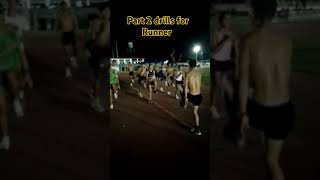 Part 2 Drills Training for Running minivlog motivation shortvideo runclub spedup [upl. by Calysta]