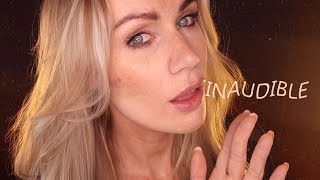 CLOSEUP ASMR  Breathy Mouth Sounds amp Inaudible Whispers [upl. by Nnednarb957]