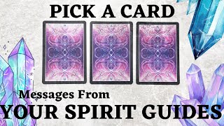 PICK A CARD 🔮 Guidance From Your Spirit Guides 💎 [upl. by Alleoj]