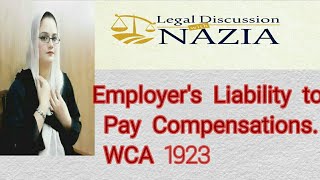 Employers Liability to Pay Compensation Sec 3 4 Workmens compensation Act 1923 [upl. by Notyard]