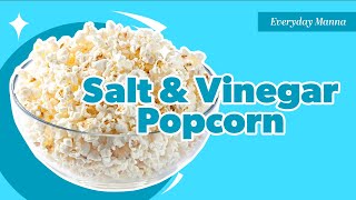 How To Make Salt and Vinegar seasoning for Popcorn on Julie amp Friends [upl. by Eilrac]