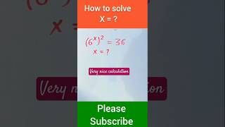 Exponential equation problem solving  maths shortvideo [upl. by Varhol167]