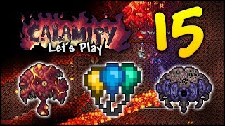 HIVE MIND amp THE PERFORATORS  Lets Play Terraria Calamity Modded Episode 15 [upl. by Gayn848]