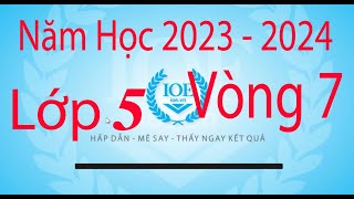 Đáp Án IOE Lớp 5 Vòng 7 Năm Học 20232024 [upl. by Azilef428]