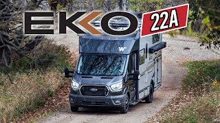 2024 Winnebago Ekko 22A  Walkthrough  The Best Class C RV for Offroading [upl. by Ecirtaeb]