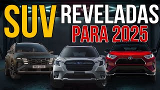 4 NUEVAS MEJORES SUV S para 2025  2026 REVELADAS [upl. by Alra]