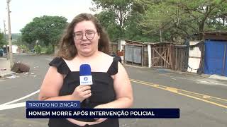 TIROTEIO HOMEM MORRE APÓS INTERVENÇÃO POLICIAL NO ZINCÃO [upl. by Zobe583]