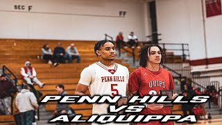 Classic Matchup Penn Hills vs Aliquippa  Robert Thomas put on a show [upl. by Follmer]