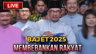 HRC LIVE  RAKYAT KENA KENCHING  BAJET 2025 YANG MEMBEBANKAN [upl. by Rehpotisrhc808]