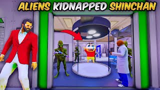 Aliens Kidnapped Shinchan😱👽In GTA5 Full Fun gta5 rampageboy bommalu [upl. by Zampino]