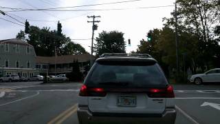 The Drive To Kennebunkport Maine Dash Cam Drivelapse [upl. by Antonella596]