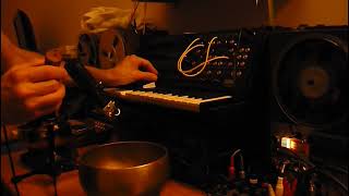 Oscillations and tapes live improvvisation bowls tape synth [upl. by Normalie]