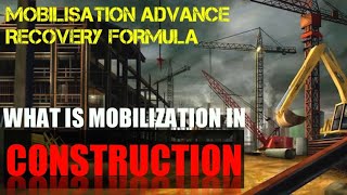 Mobilization Advance Recovery Formula for Construction Billing [upl. by Scevo881]