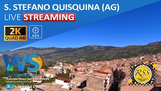 🔴 Santo Stefano Quisquina live webcam  Panoramica Monti Sicani [upl. by Seuqramed770]