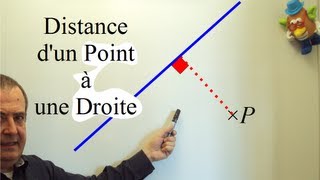 Distance dun Point à une Droite [upl. by Maddocks]